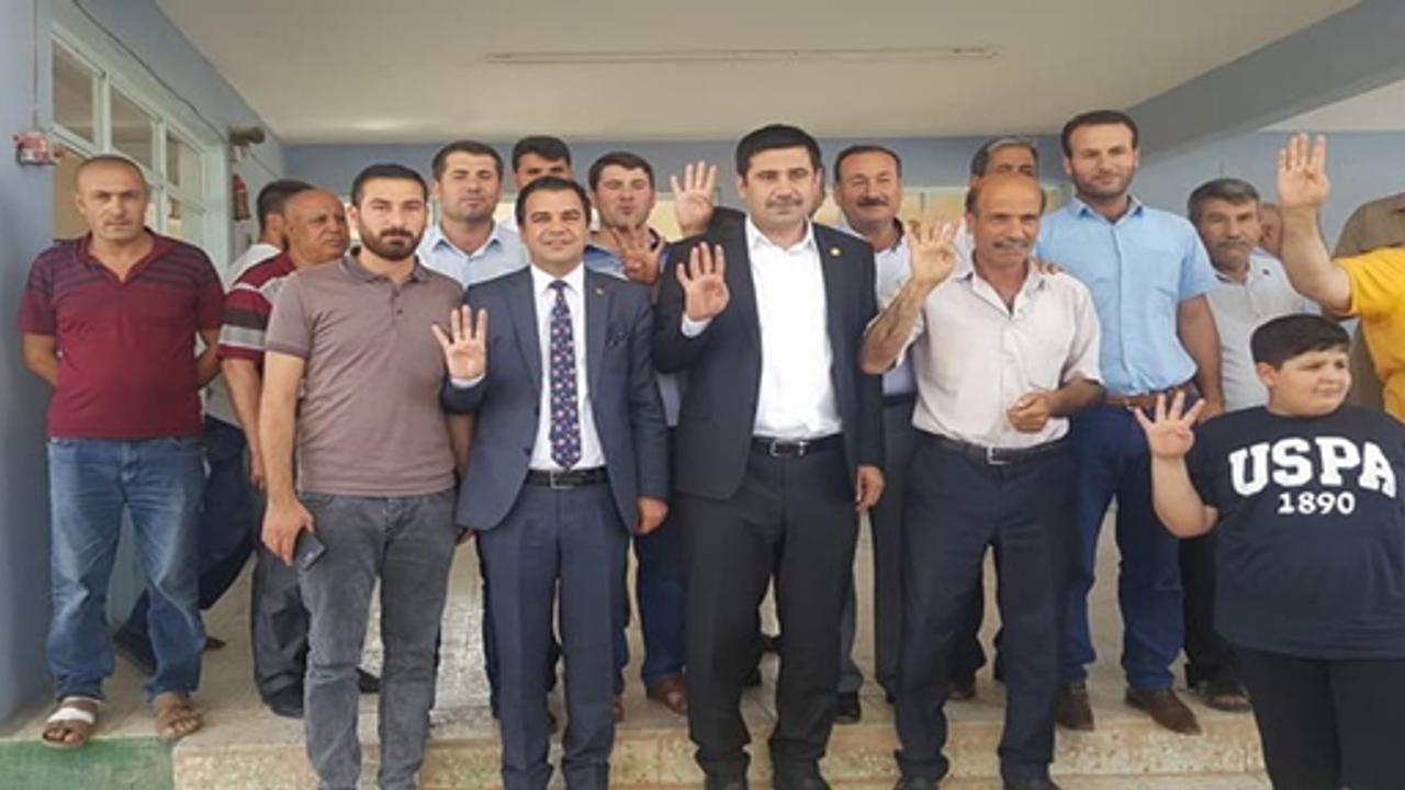 AK Vekil İbrahim Halil Yıldız, Suruç’ta seçim çalışmalarını sürdürüyor