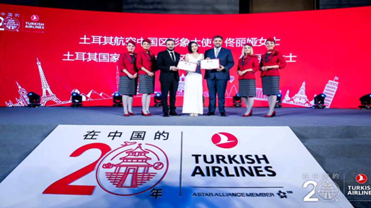 Büyükelçi Önen, Çin’de THY İstanbul-Çin direk uçuşları 20. yıl galasında;