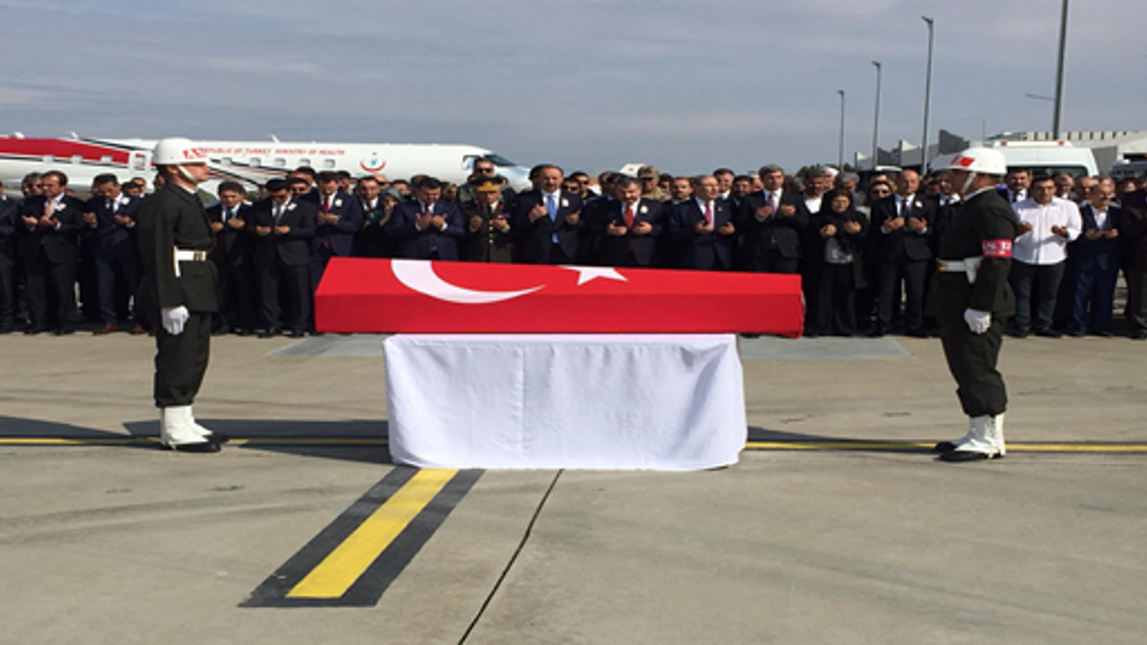 Urfa'da Şehide Son Görev