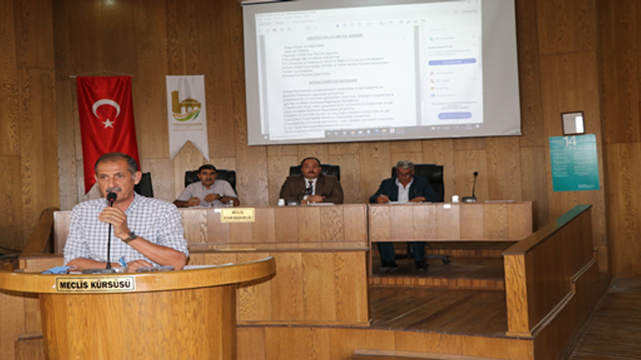 Viranşehir Belediyesinden Ağustos Ayı Meclis Toplantısı