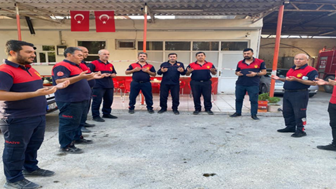 'İtfaiyeci duası' ile mesaiye başlıyorlar