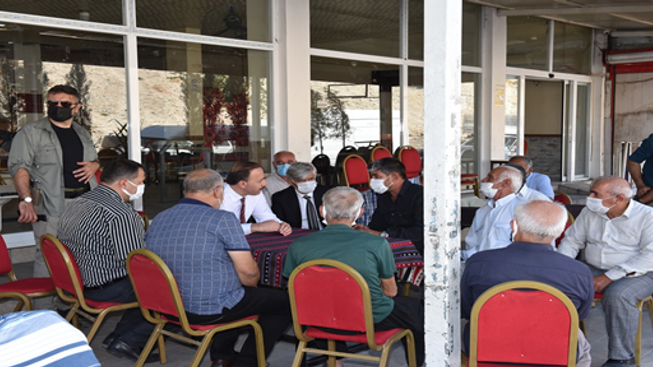 Vali Erin, Topdağı Mahallesinde Vatandaşlarla Buluştu