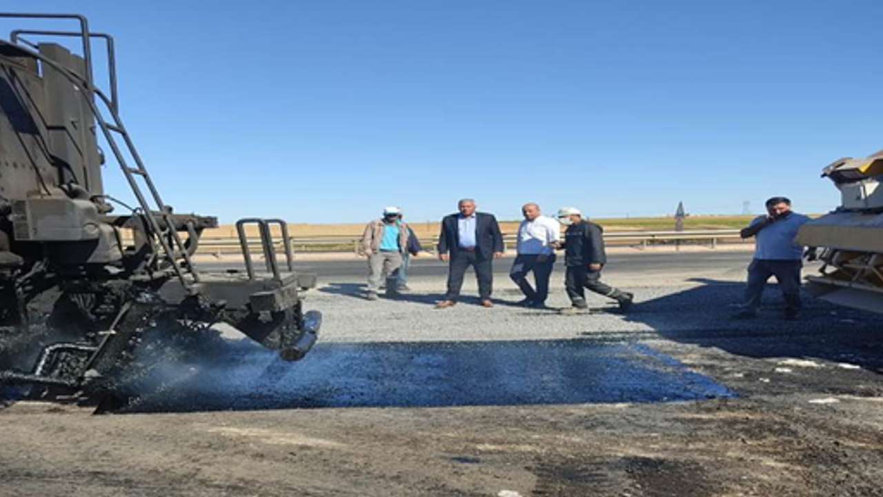 Viranşehir Belediyesinden asfalt yol çalışmaları son sürat devam ediyor