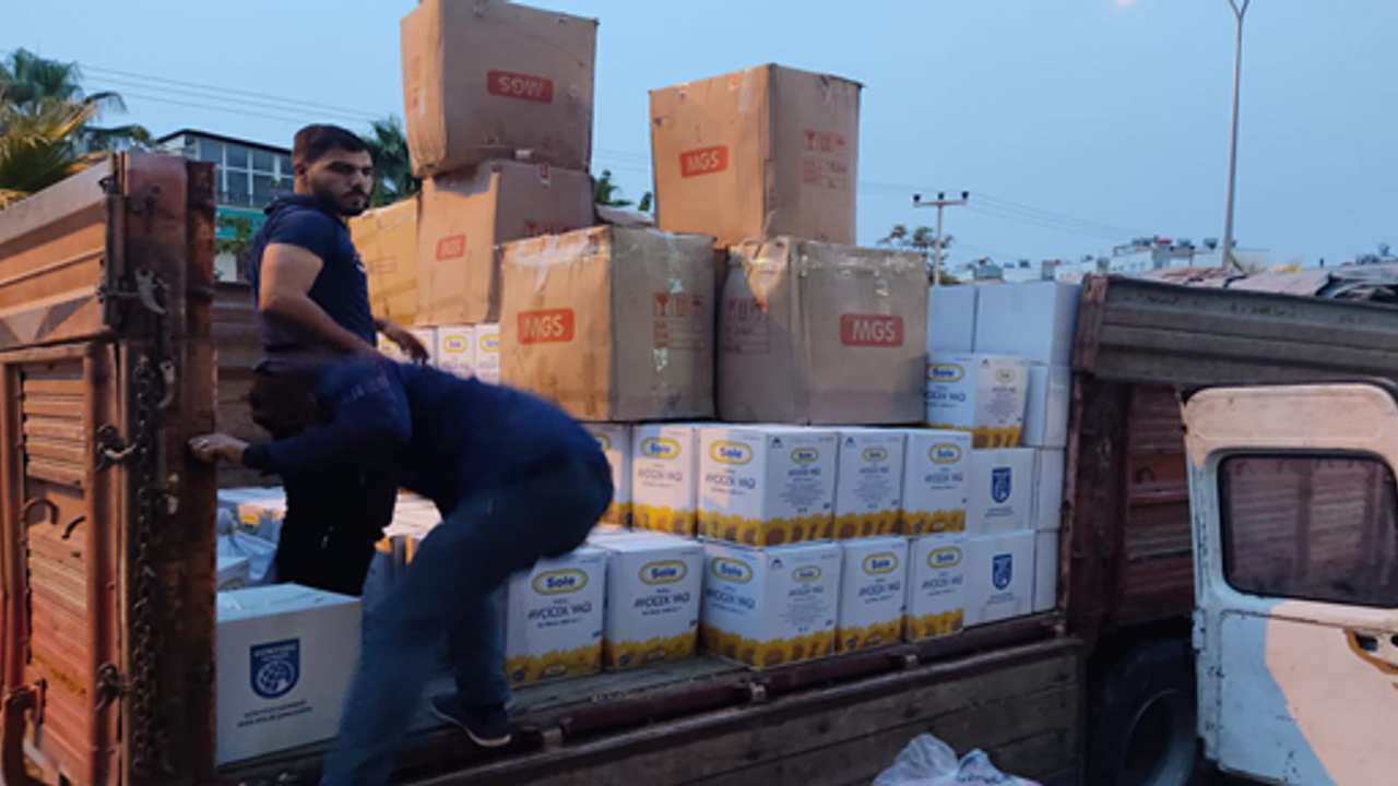 Şanlıurfa'dan İdlip'e yardım gönderildi