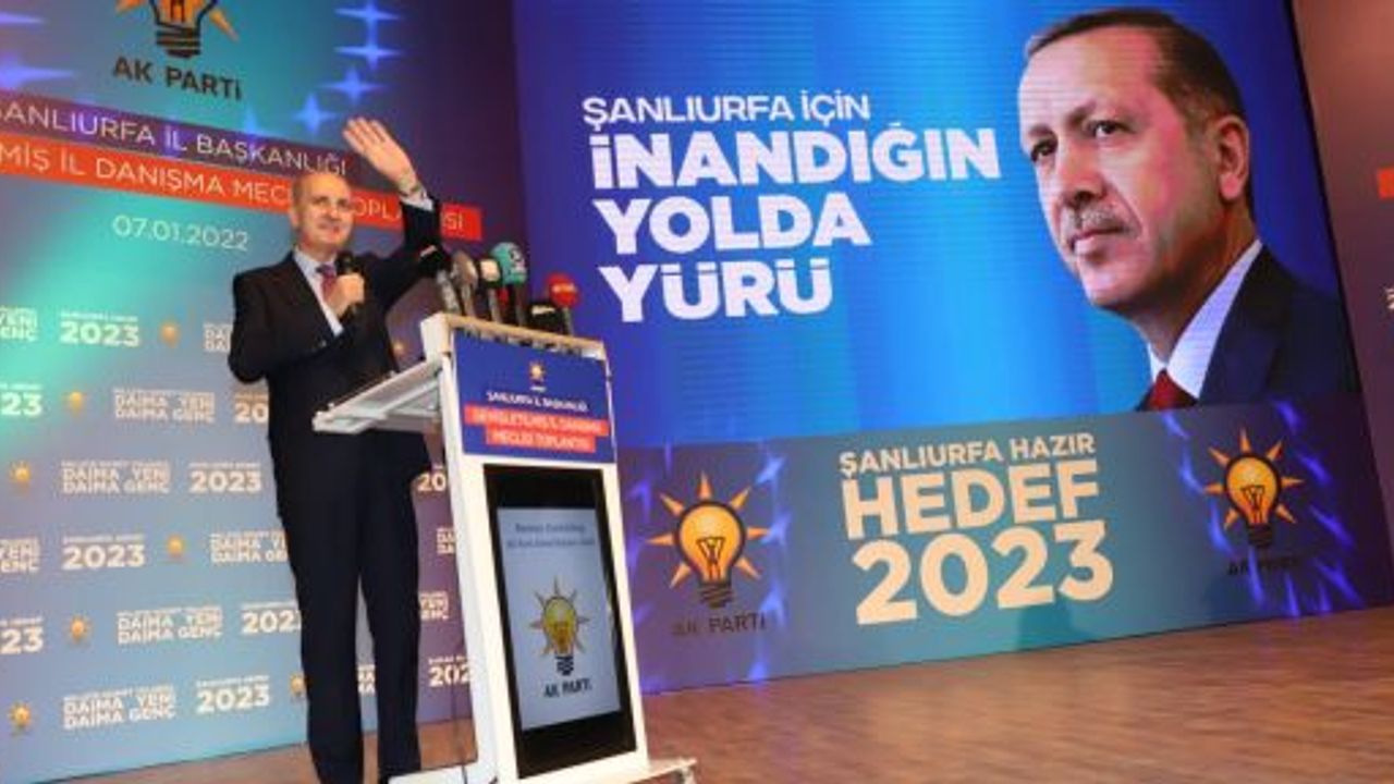 Kurtulmuş, Urfa’da il danışma meclisi toplantısına katıldı