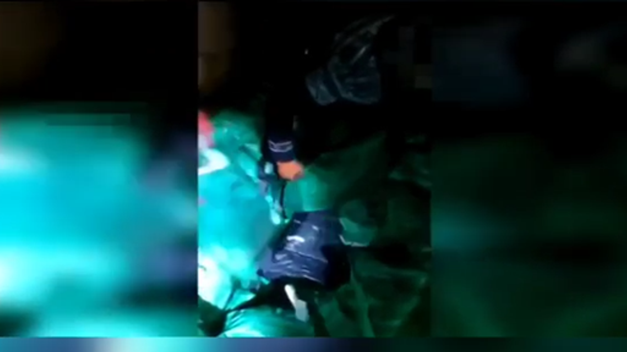 Kömür yüklü tır'da ele geçirildi!