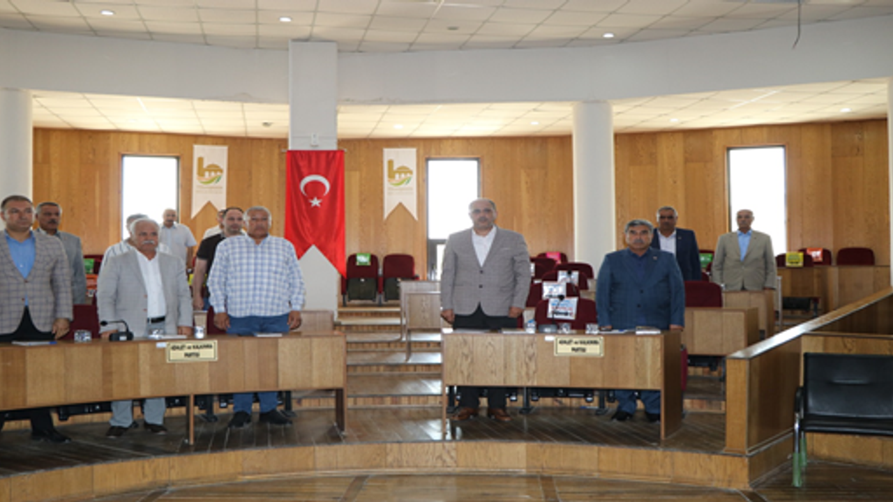 Viranşehir Belediyesi Haziran ayı meclis toplantısı yapıldı