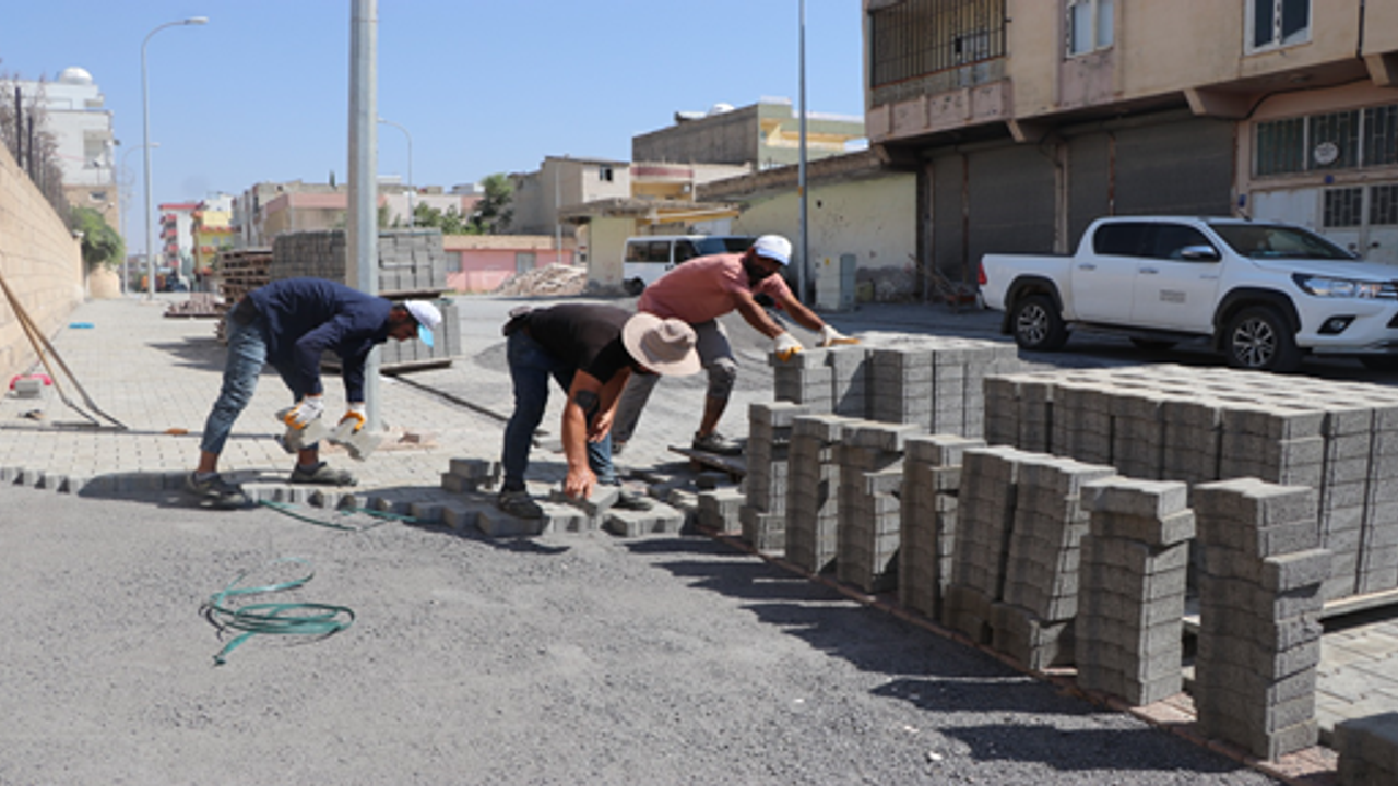 Viranşehir’de Üst Yapı Çalışmaları Tüm Hızıyla Devam Ediyor