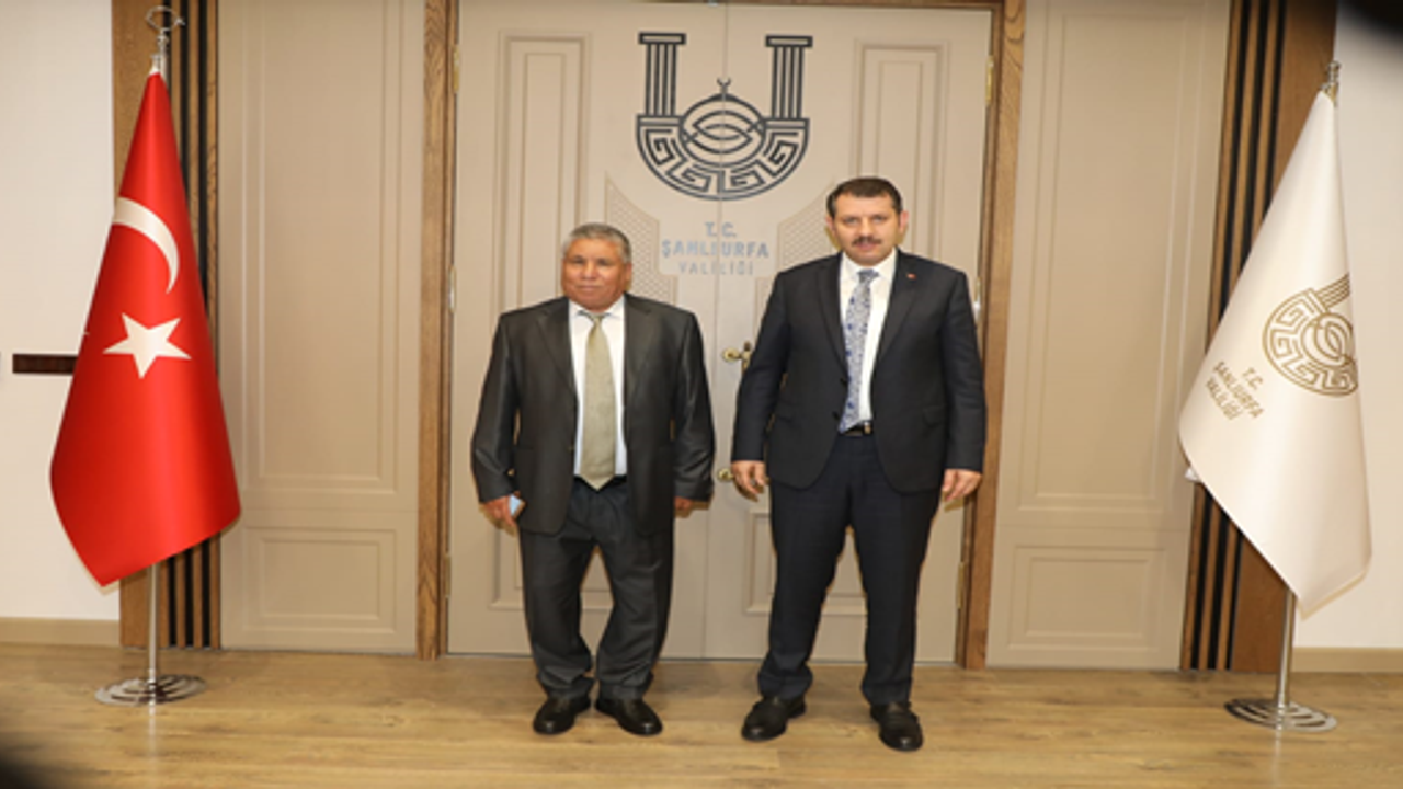 Sabah'tan Vali Ayhan'a ziyaret