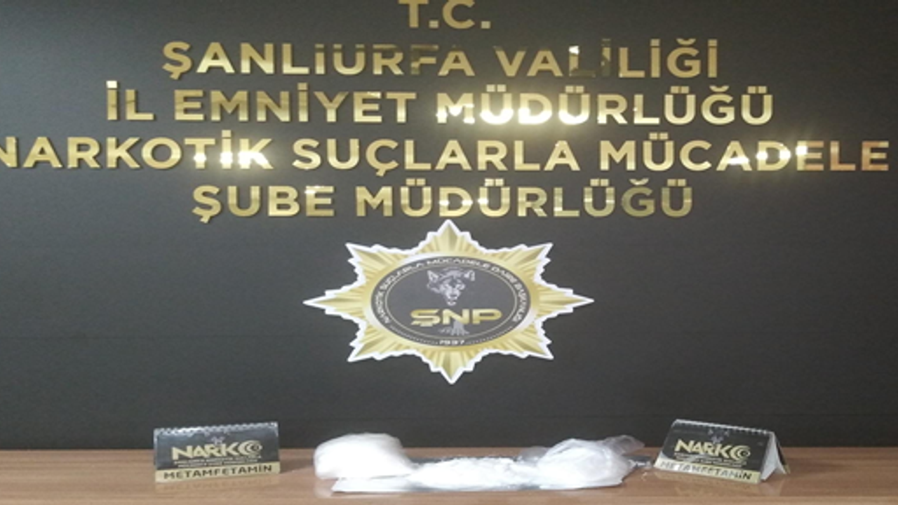Urfa'da uyuşturucu operasyonu, 1 gözaltı