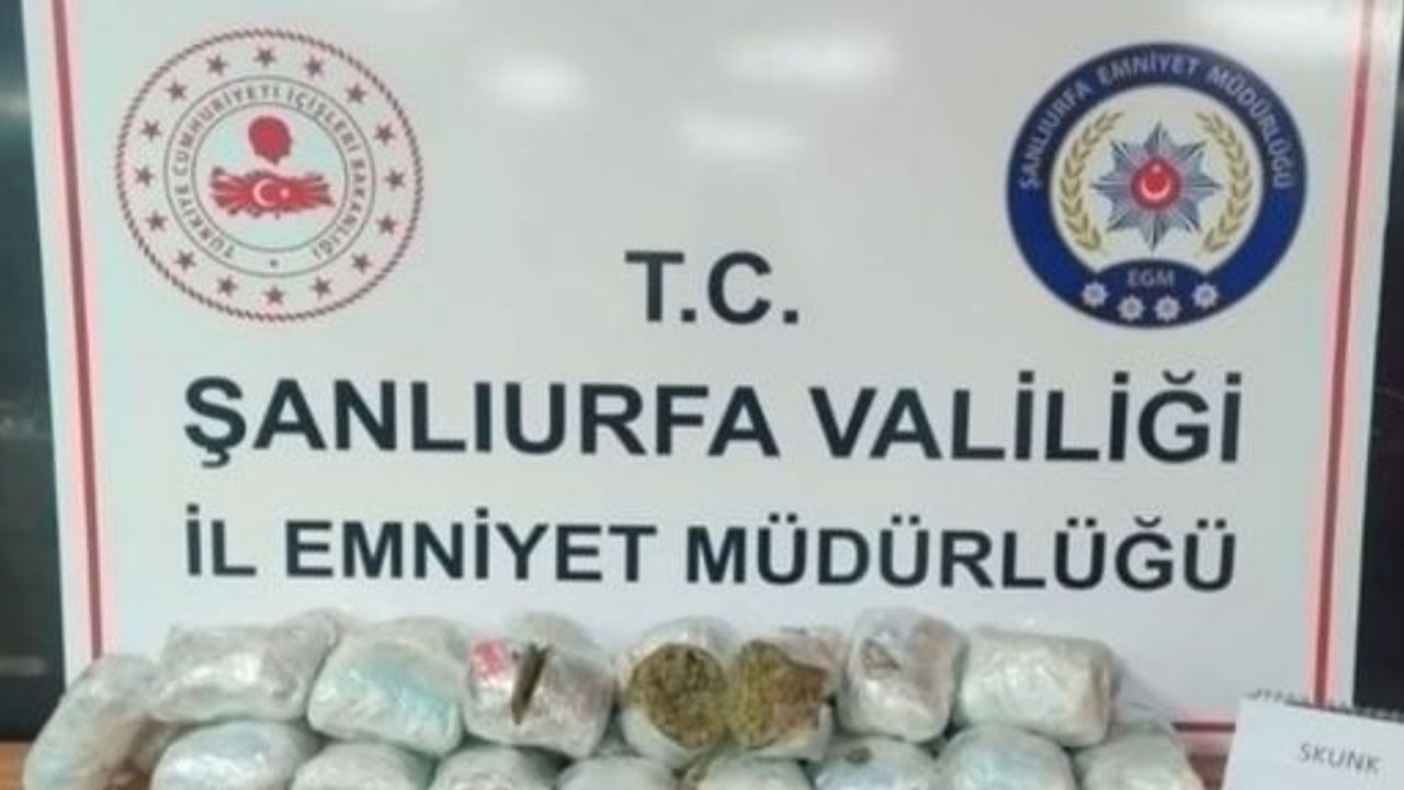 Urfa’da 3 haftalık uyuşturucu operasyonların biloncusu
