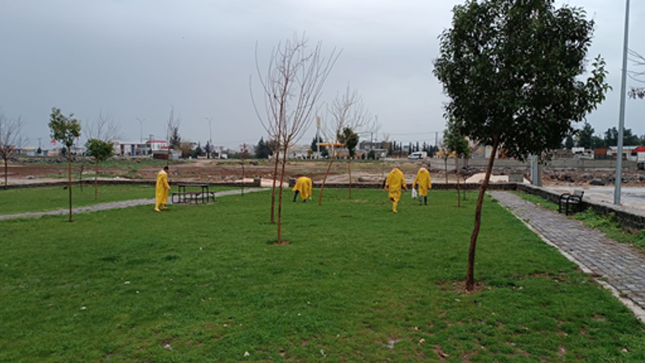 Viranşehir Belediyesi Yağışlar İçin Seferber Oldu