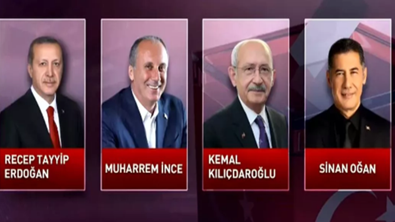 Cumhurbaşkanı adaylarının oy pusulasındaki yerleri belli oldu!