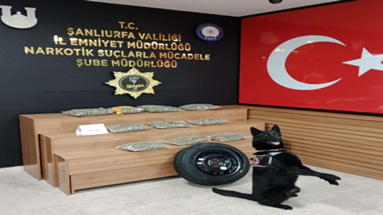 Şanlıurfa’da 5 kilo Skunk maddesi ele geçirdi