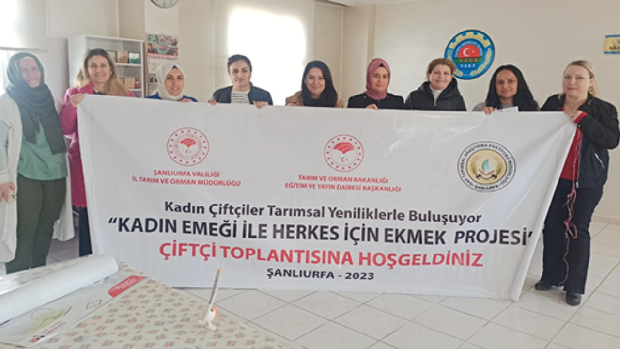 Urfa’da 'Kadın Emeği ile Herkes İçin “EKMEK”'