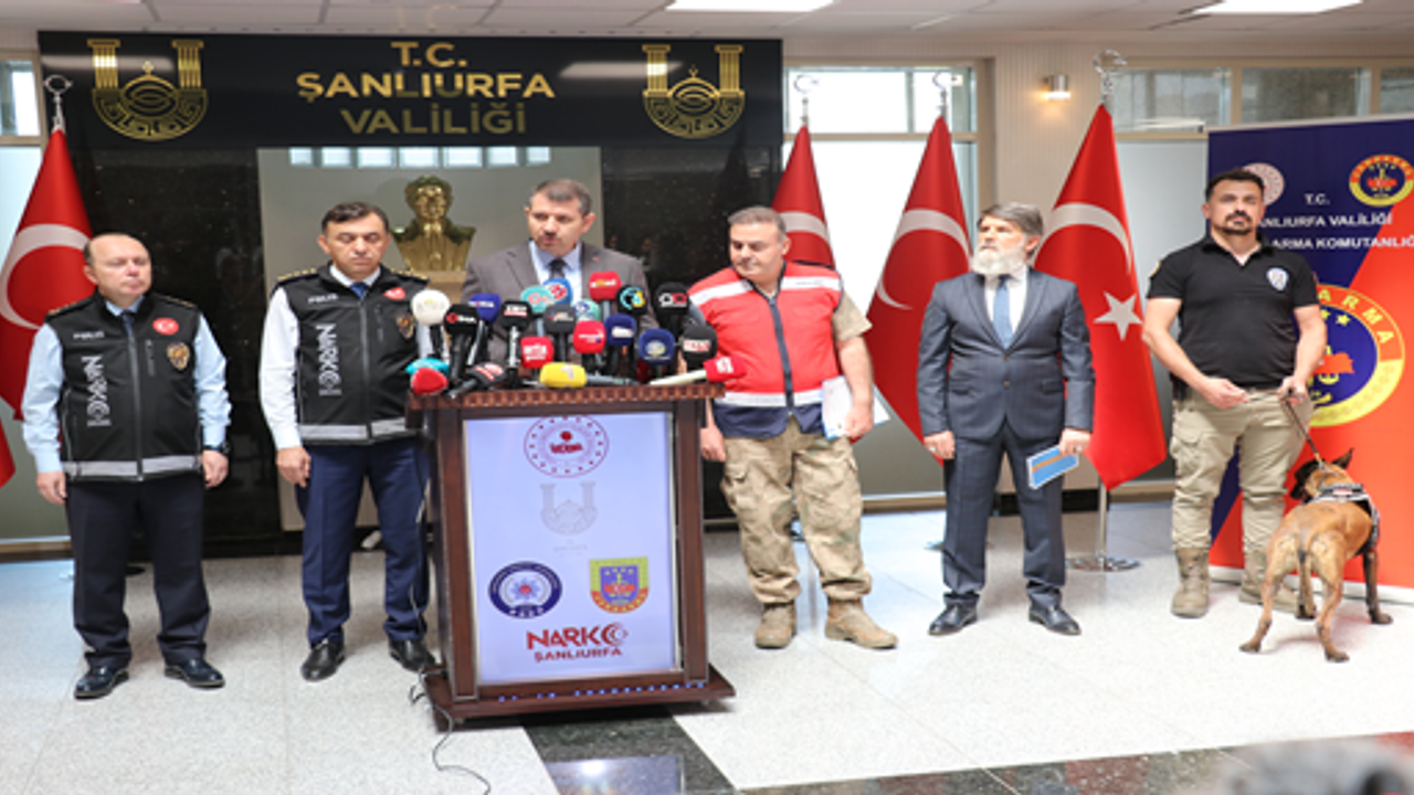 Şanlıurfa’da kökünü kurutma operasyonu, 101 gözaltı