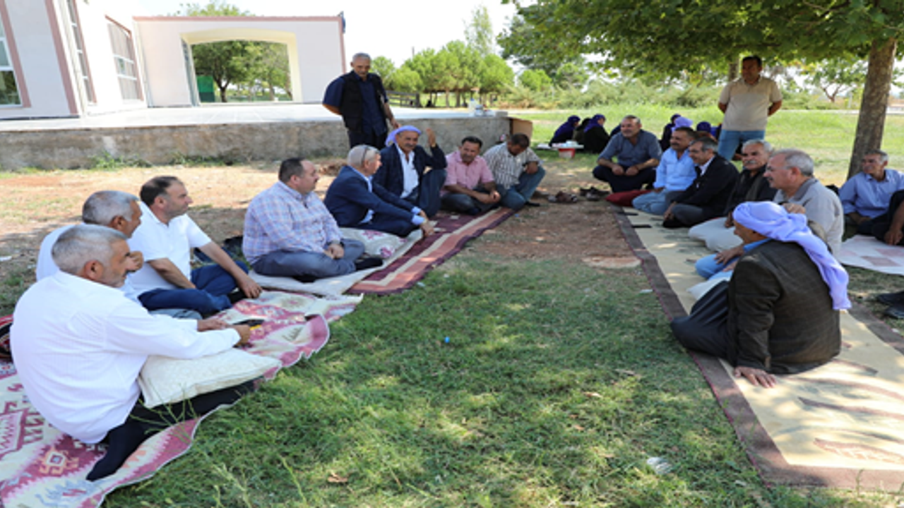 Başkan Ekinci, her zaman hemşehrileriyele  iç içe