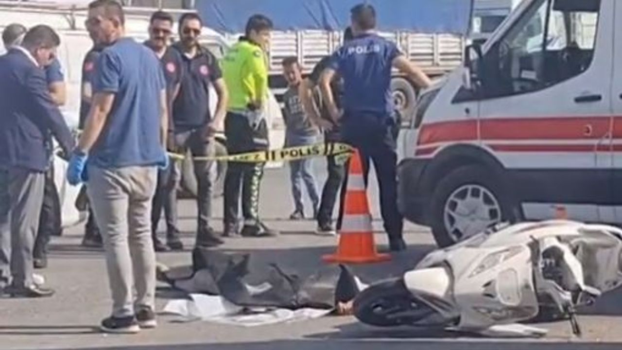 Eyyübiye’de kamyon motosikleti çarptı, 1 ölü