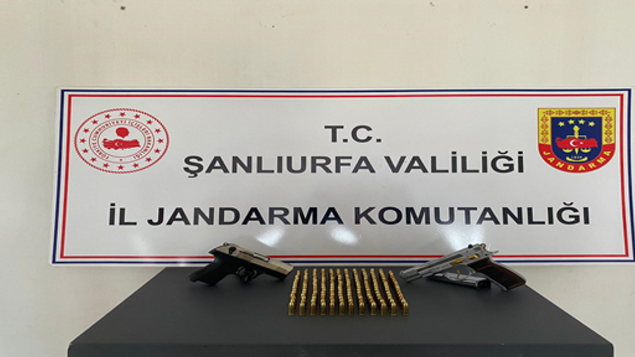 Harran'da havaya ateş açan 2 şüpheli yakalandı