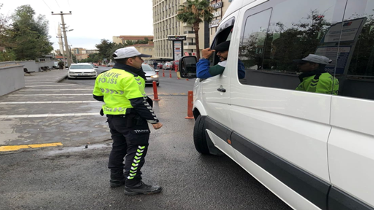 Şanlıurfa’da 93 okul servisi trafikten men edildi