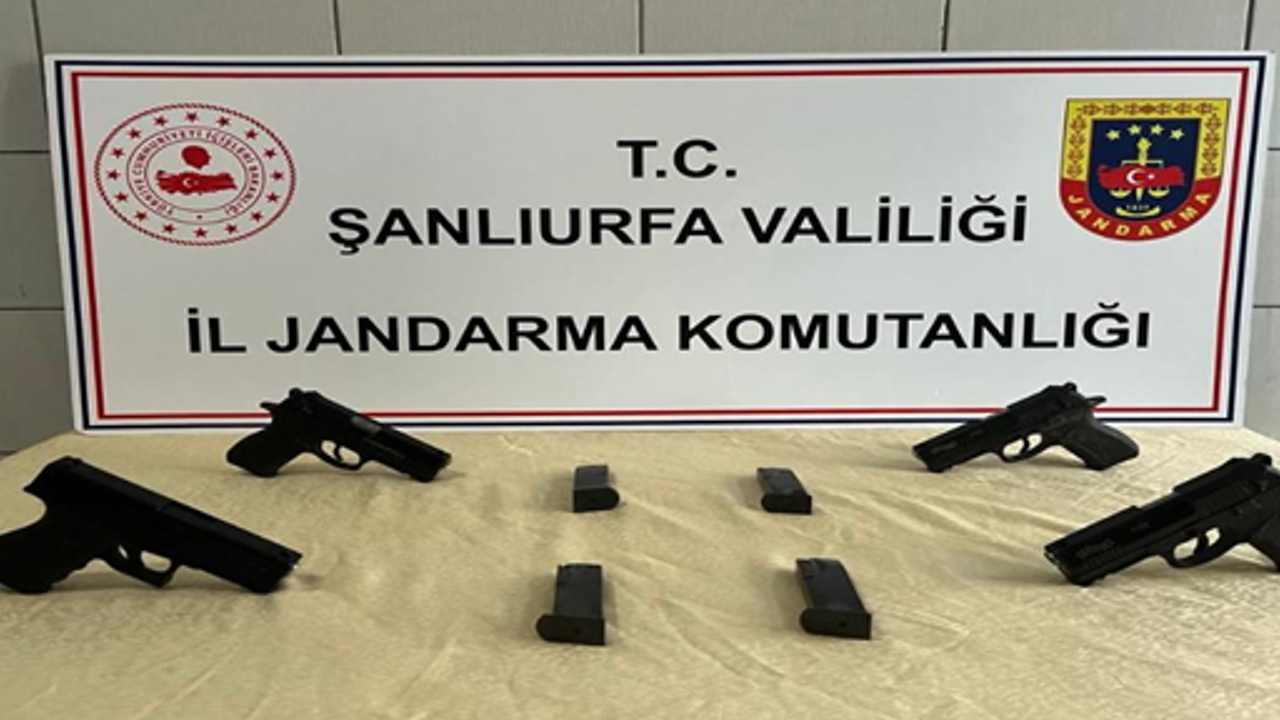Şanlıurfa’da kaçak silah ve mermi ele geçirildi!