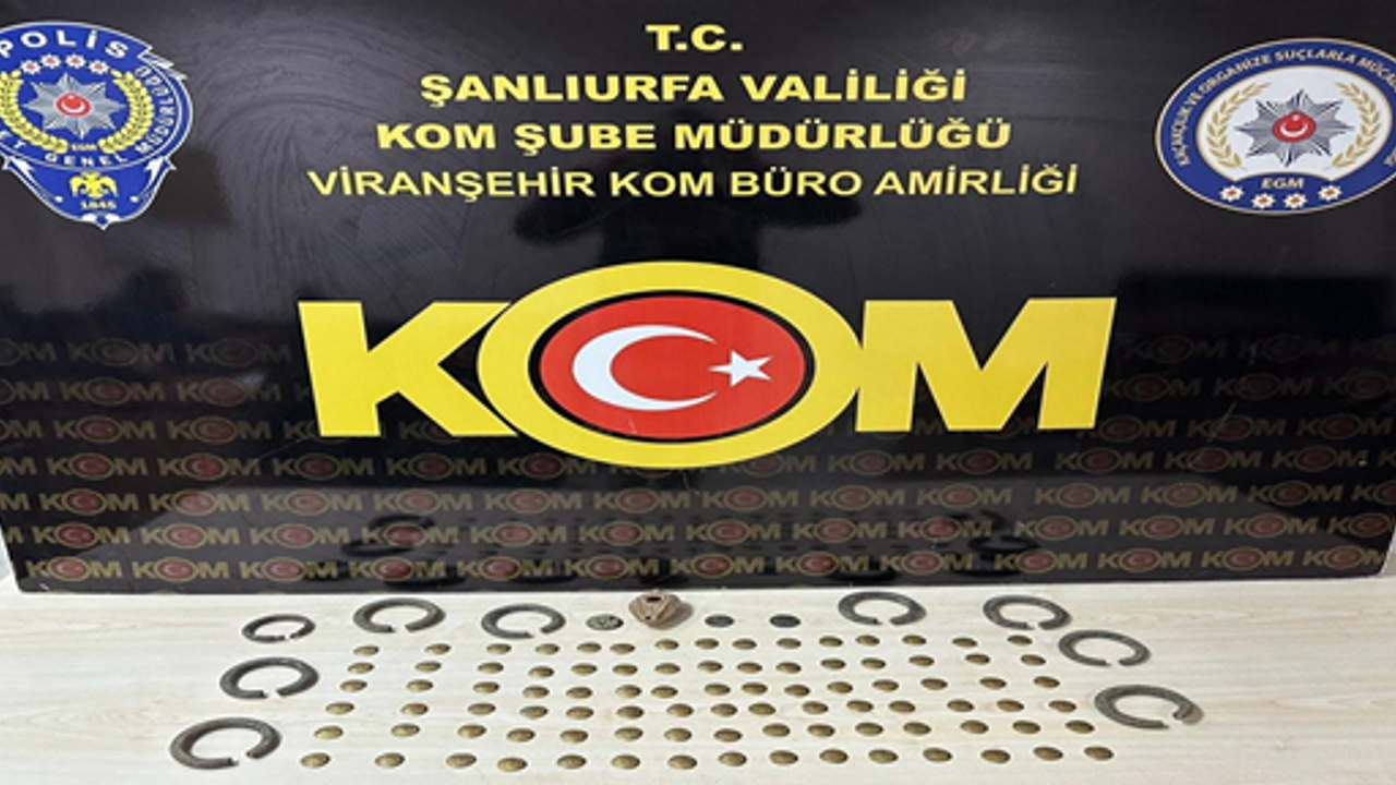 Şanlıurfa’da tarihi eser operasyonu, 1 gözaltı