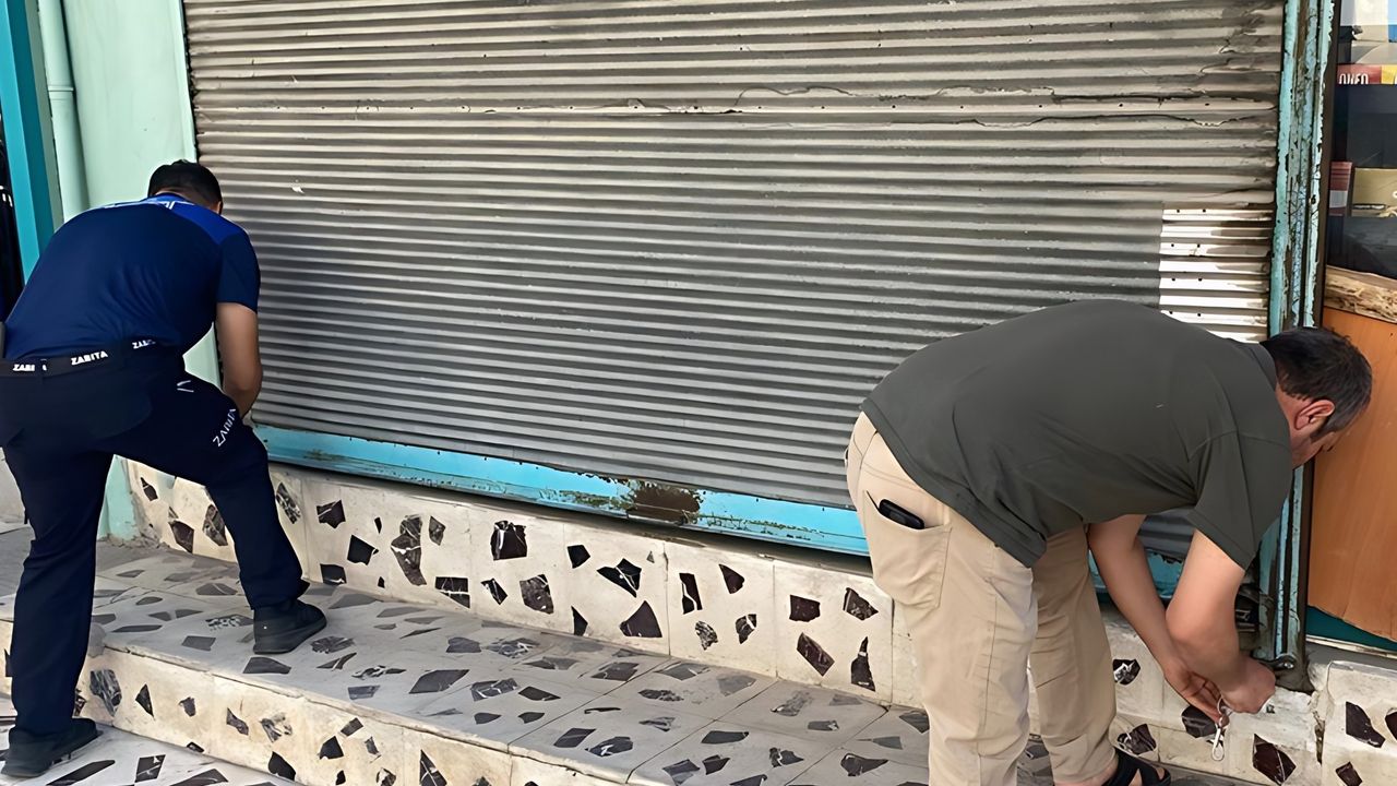 Eyyübiye’de Ruhsatsız İşletmelere Sıkı Denetim: 6 İşletme Mühürlendi