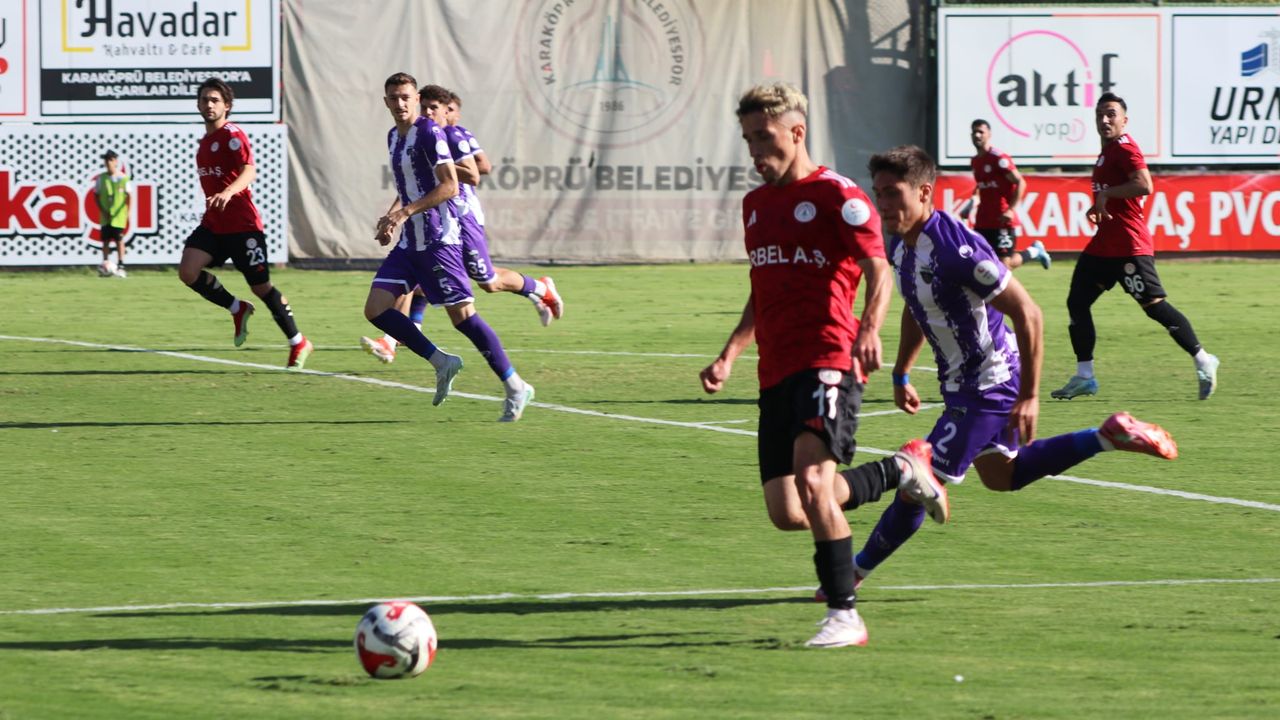 Karaköprü Belediyespor 3 puanı 1 gol ile aldı