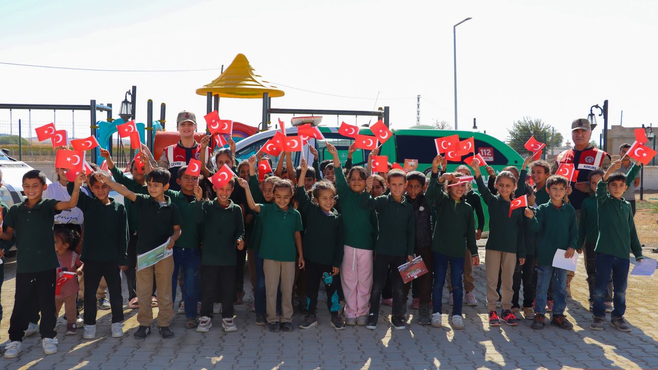 Harran’da Öğrencilere Trafik ve Güvenlik Eğitimi