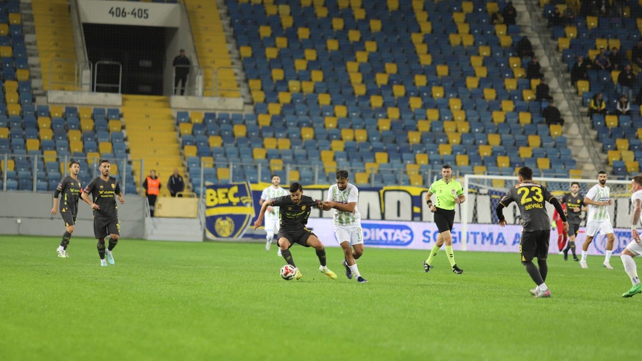Şanlıurfaspor, deplasmanda Ankaragücü’ne 4-1 mağlup oldu