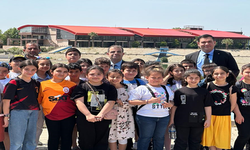 Çocuklardan Harran Üniversitesine ziyaret