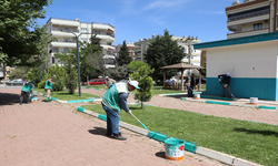 Haliliye’de parklar güzelleşiyor