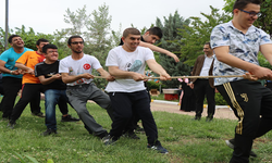 Urfa’da Engelli bireyler doyasıya eğlendi