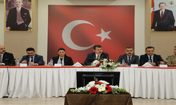 Vali Ayhan, başkanlığında seçim güvenliği toplantısı yapıldı