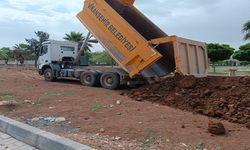 Viranşehir’de Yeşil alanlarda çalışma başlatıldı