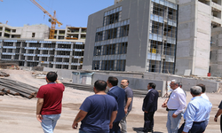1700 yataklı şehir Hastanesi inşaatında hızla yükseliyor