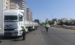 Şanlıurfa’da ağır vasıta araçları denetlendi