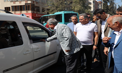 Başkan Beyazgül sahada devam eden çalışmaları inceledi