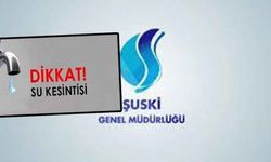 Haliliye'de sular kesildi