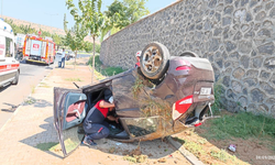 Urfa’da trafik kazası, 2 yaralı