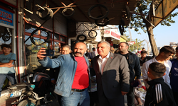 Başkan Beyazgül’den Çarşı pazar esnaf ziyareti