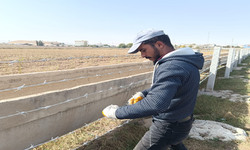DSİ Şanlıurfa’da boğulmalara karşı kanaletlere tel örgü çekiyor
