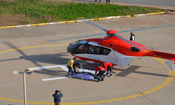 Şırnak’tan Ambulans Helikopter İle Şanlıurfa’ya nakledildi