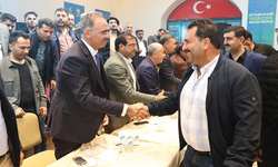 Başkan Mehmet Kuş, Tebrikleri kabul etti