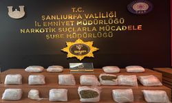 Şanlıurfa’da 18 kilo 150 gram skunk ele geçirildi