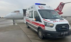 Şanlıurfa’da 2 aylık Elif bebek için ambulans uçak havalandı