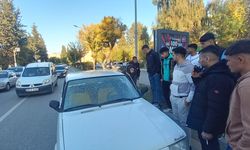 Şanlıurfa’da Otomobile Yorgun Mermi İsabet etti