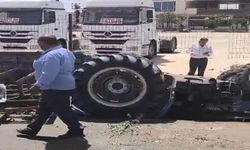Birecik’te Traktör İle Ticari Araç Çarpıştı 2 Yaralı