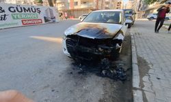 Şanlıurfa’da Otomobil Yandı