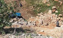Halfeti'de sepetli motosiklet uçuruma düştü, 1 ölü, 2 yaralı